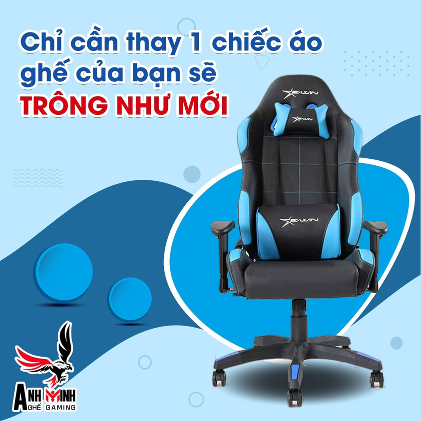 Bọc ghế gaming Biên Hòa Đồng Nai
