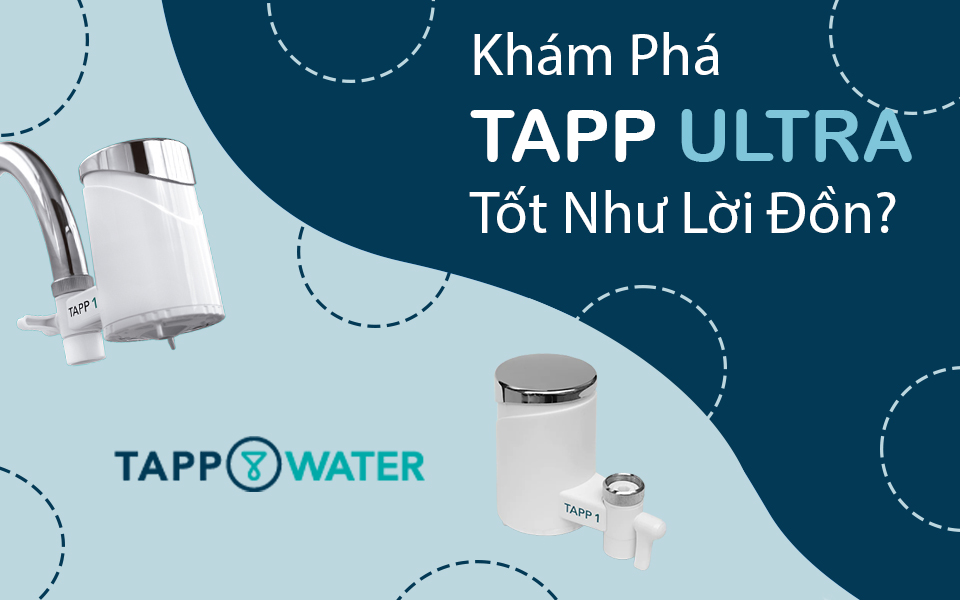 Đầu lọc nước tại vòi TAPP Water 
