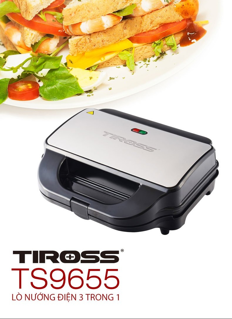 Kẹp nướng sandwich Tiross TS9655