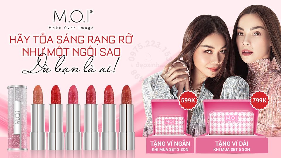 Content về son môi - MOI Cosmetic Việt Nam