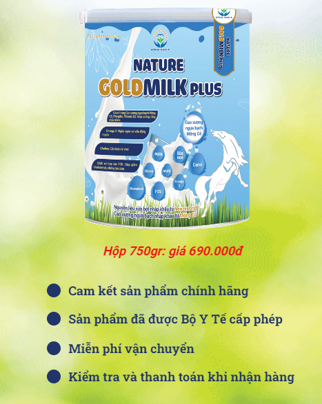 Sữa Nature Gold Plus
