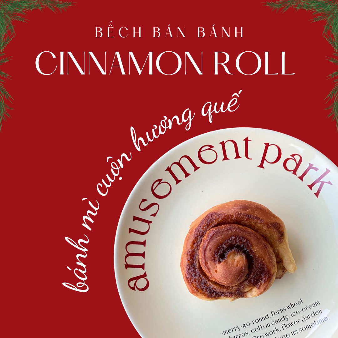 Viết content về bánh - Cinnamon Roll