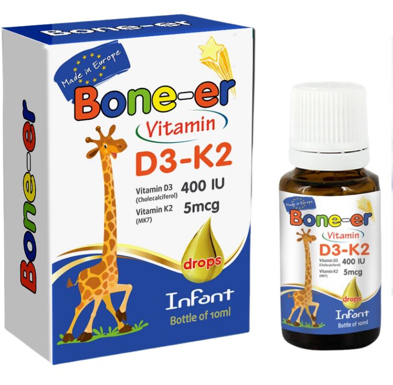 Bone-er Vitamin D3-K2 là gì?