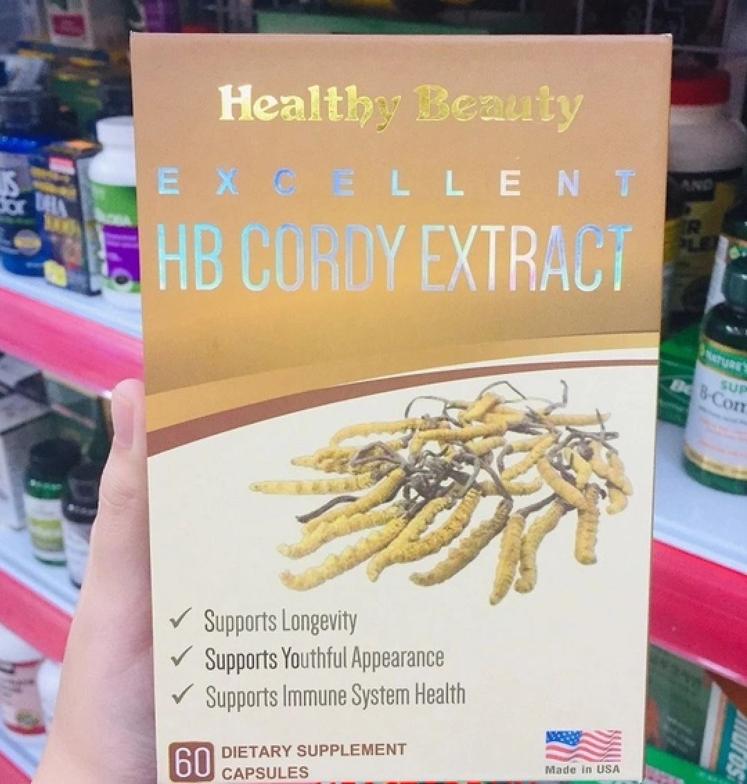 Địa chỉ mua Đông trùng hạ thảo HB Cordy Extract Healthy Beauty chính hãng