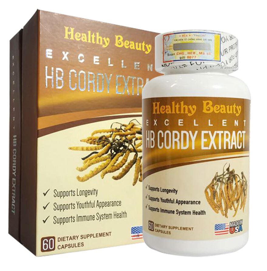 Vì sao nên chọn đông trùng hạ thảo HB Cordy Extract Healthy Beauty?